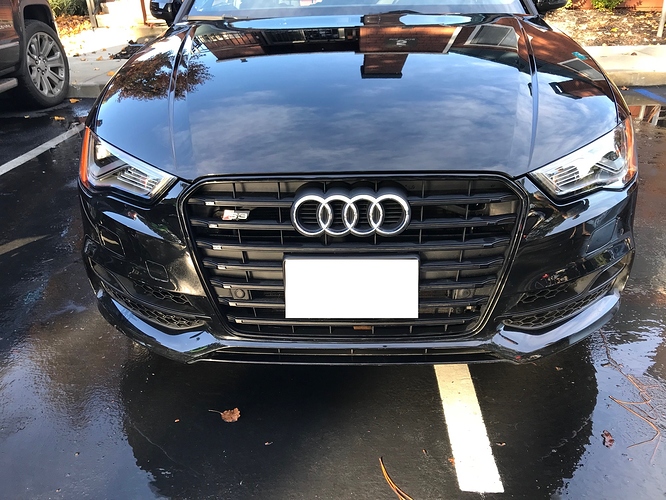 Front bumper view