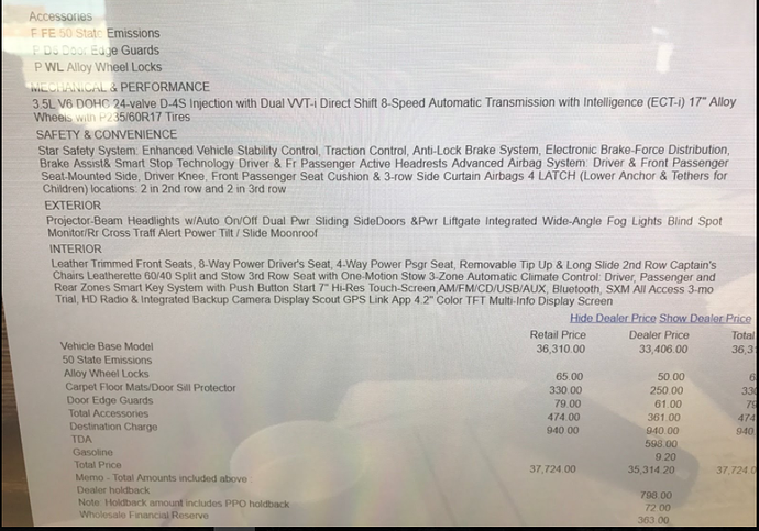 Lease Docs Car Features
