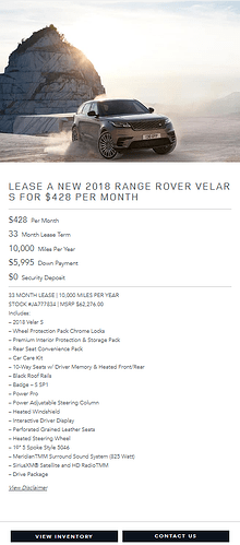 Velar Screen Grab