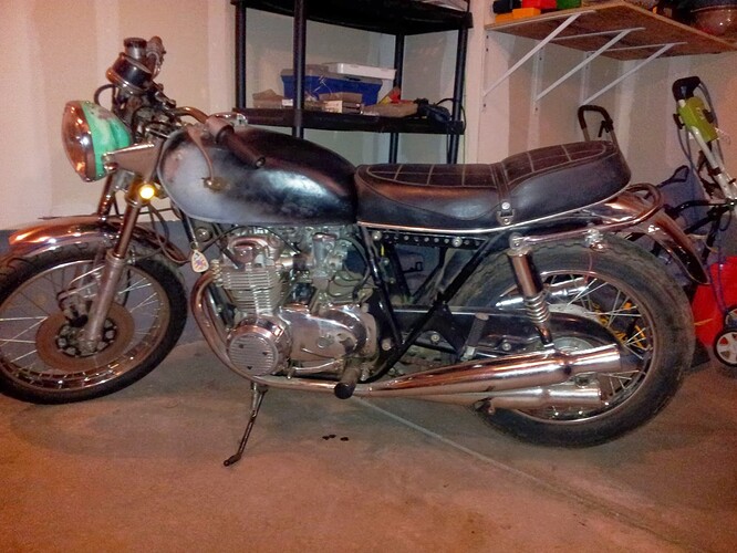 CB500 project begins ugly but the engine is solid