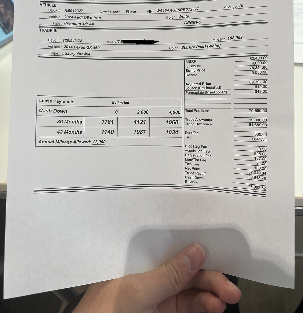 Leasehackr e tron deals