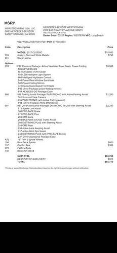 CLS Build Sheet