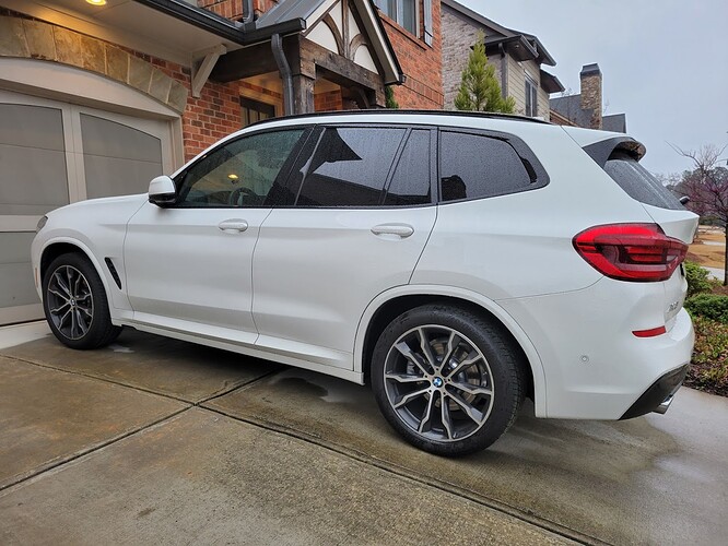 2021 BMW X3 sDrive30i w/ M Sport pkg, $1500 DAS, $399/mth