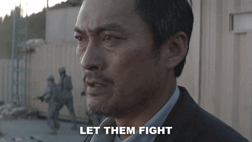 Let Them Fight Dr Ishiro Serizawa GIF - Let them fight Dr ishiro ...