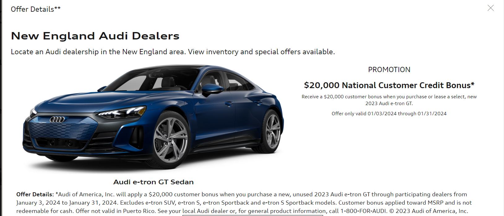 Audi e tron gt lease online